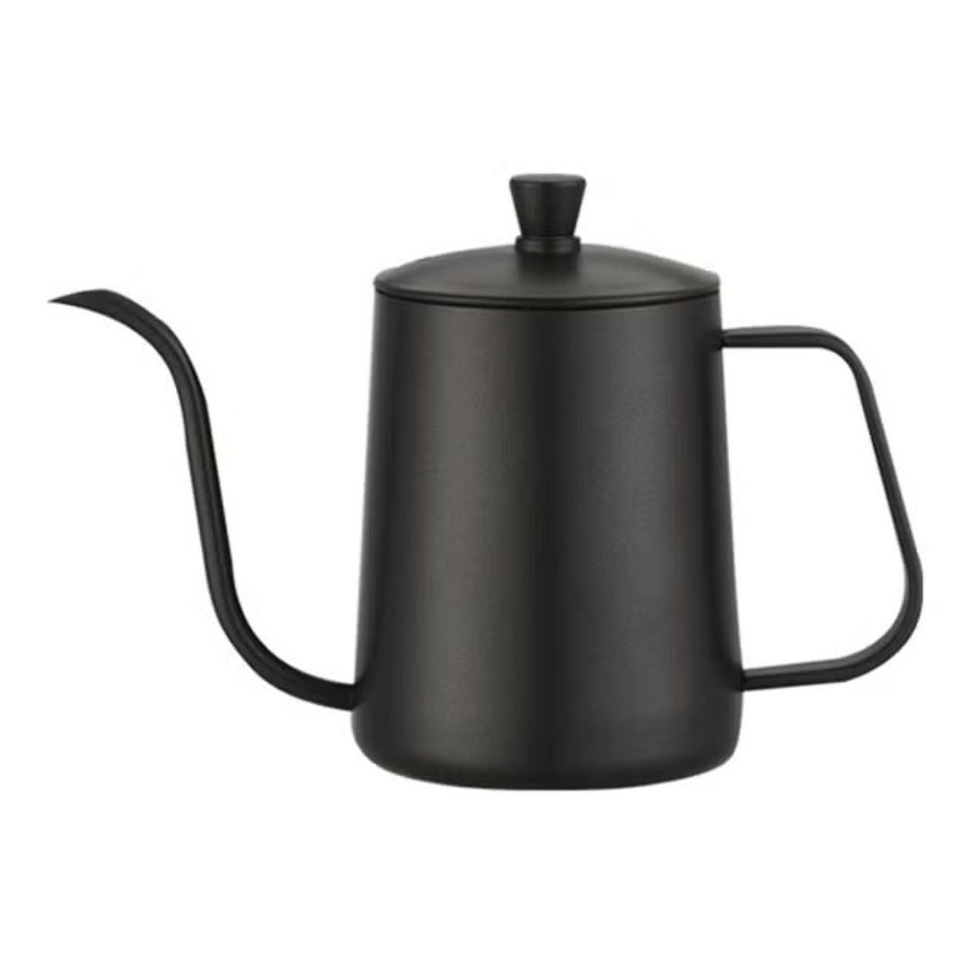 Hand Drip Gooseneck Tea Pot Black